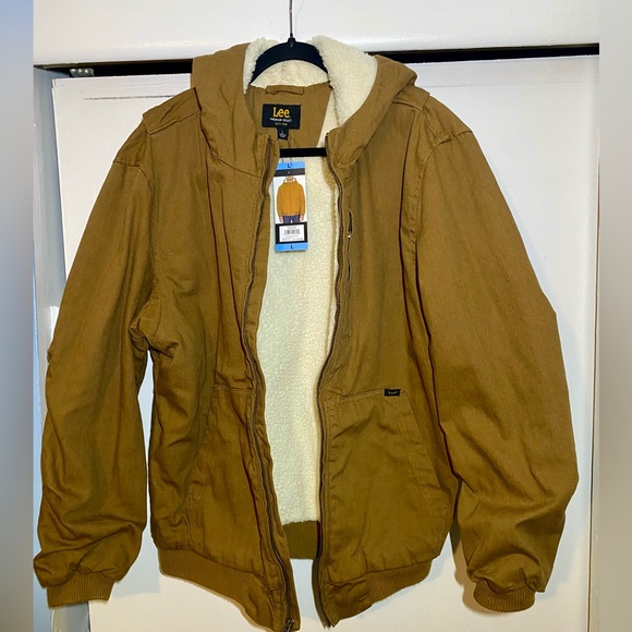 Lee Other - Lee men’s Workwear Sherpa lined jacket. Brand new with tags size large.